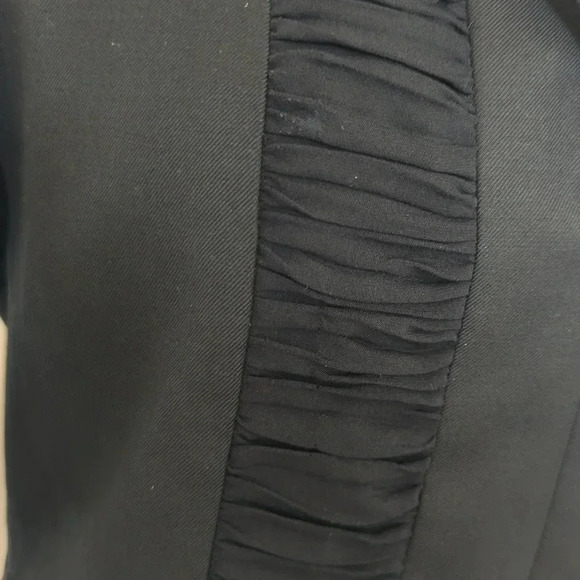 Tory Burch Black Mock Neck Three-quarter Sleeve Blouse - Picture 6 of 6